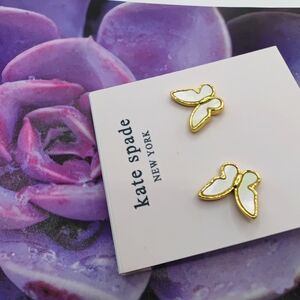 Kate Spade butterfly earrings